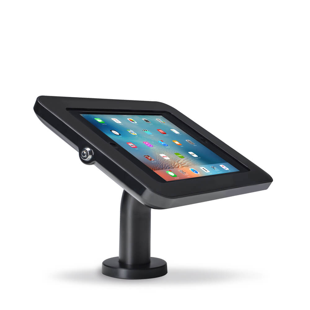 Tablet Stand | Desk 30 Black | Angle