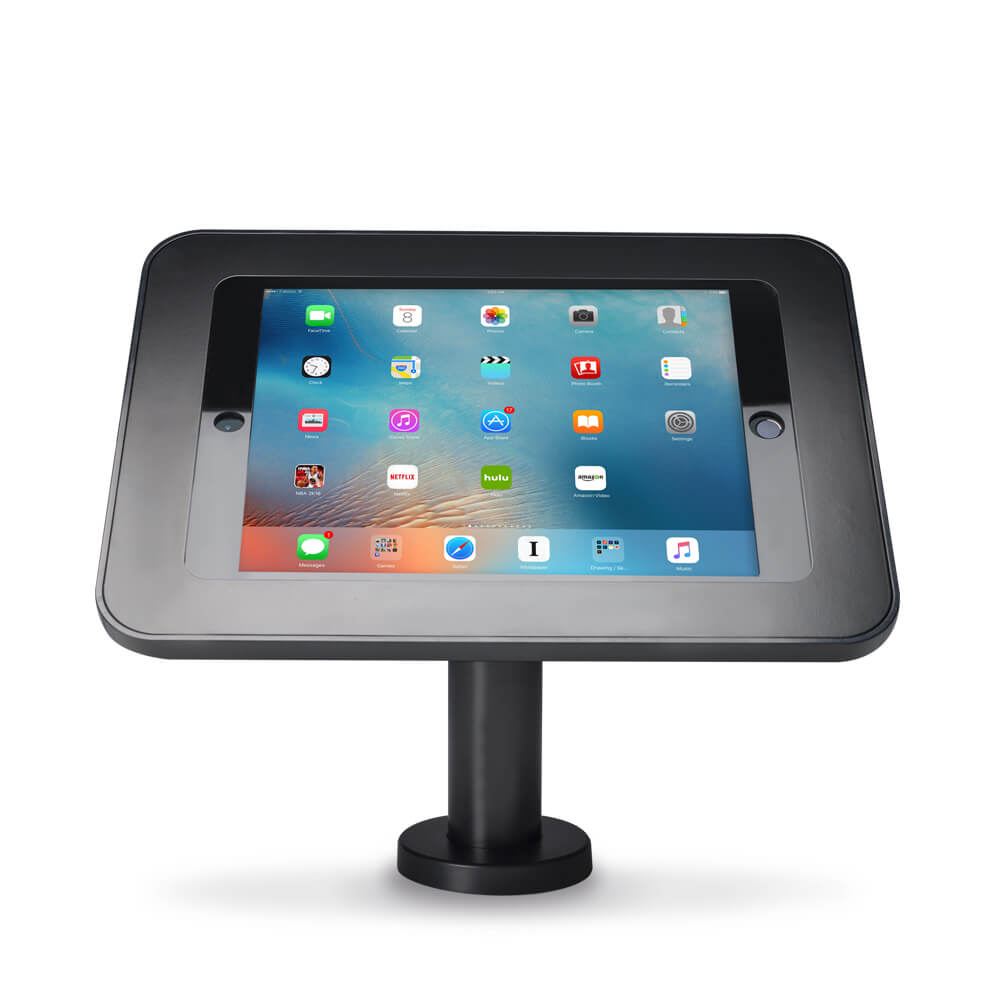 Tablet Stand | Desk 45 Black | Front