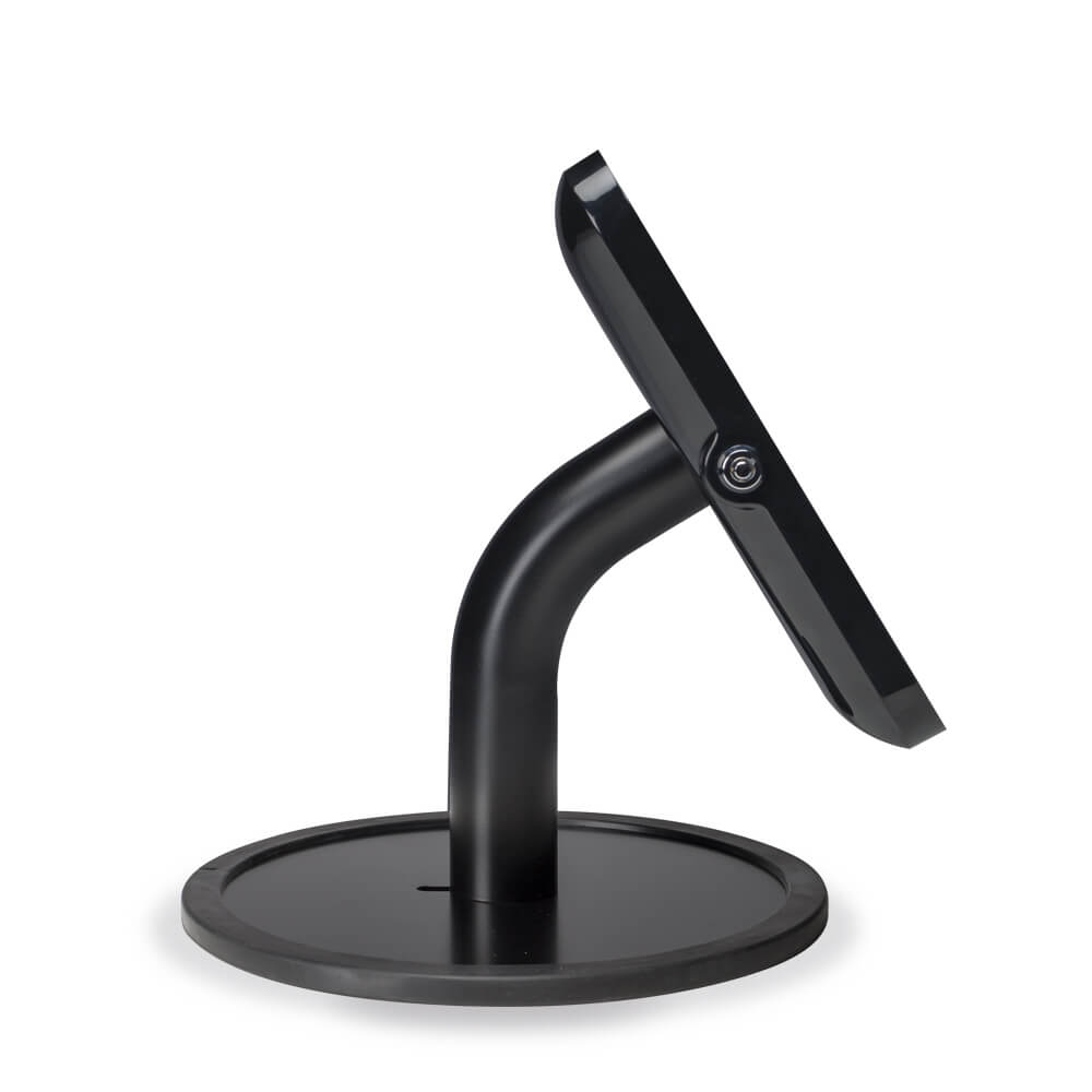 Tablet Stand | Desk Base Black | Side