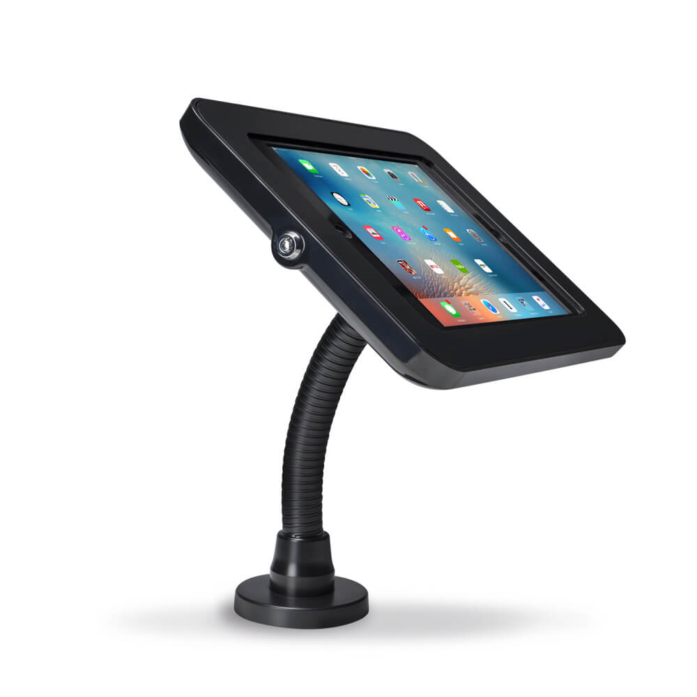 Tablet Stand | Desk Flex Black | Angle