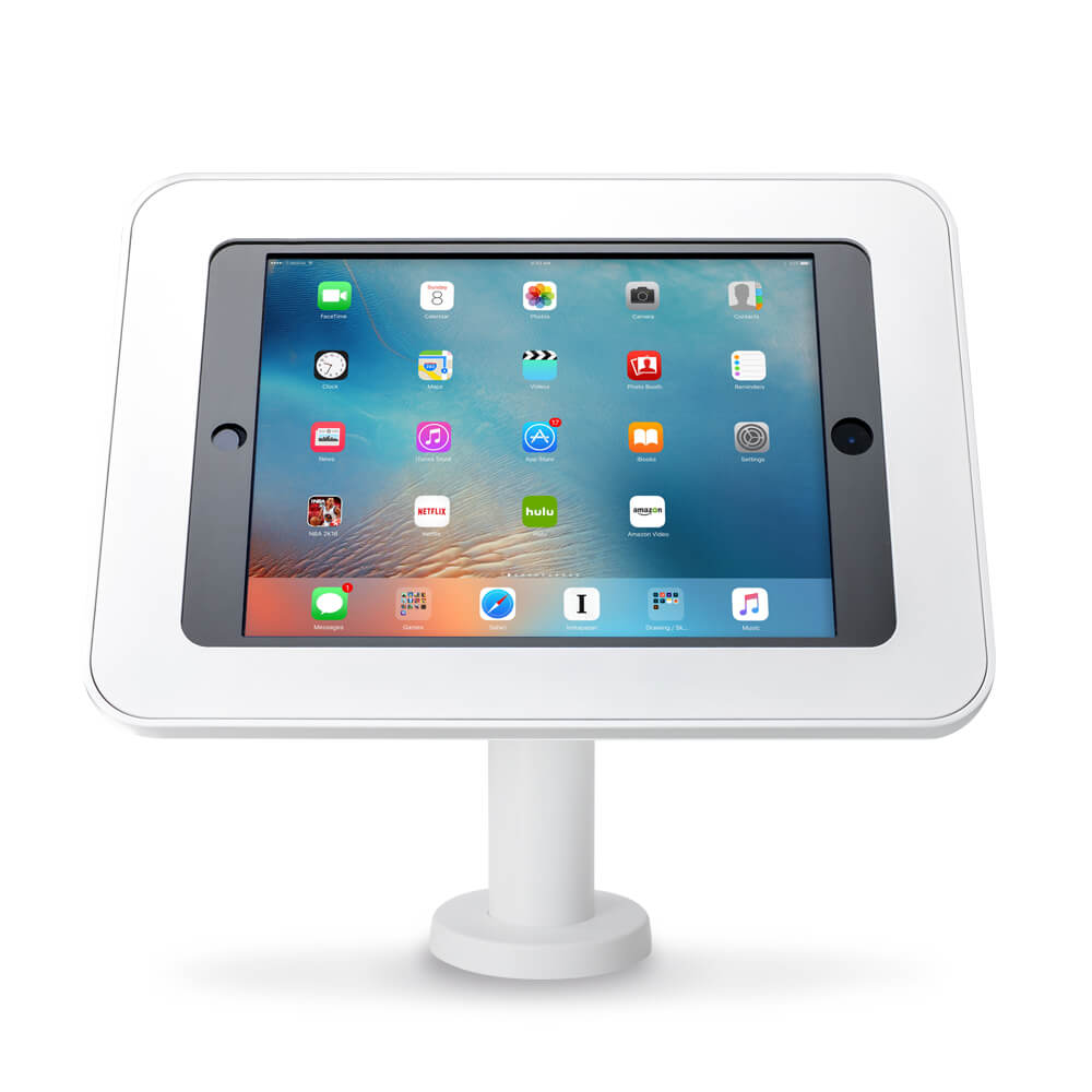 Tablet Stand | Desk 60 White | Front