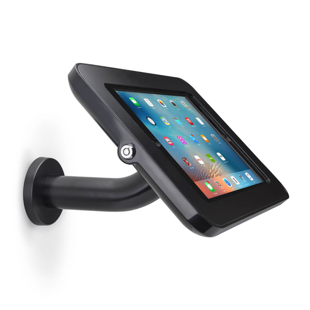 Tablet Stand | Wall 45 Black | Front