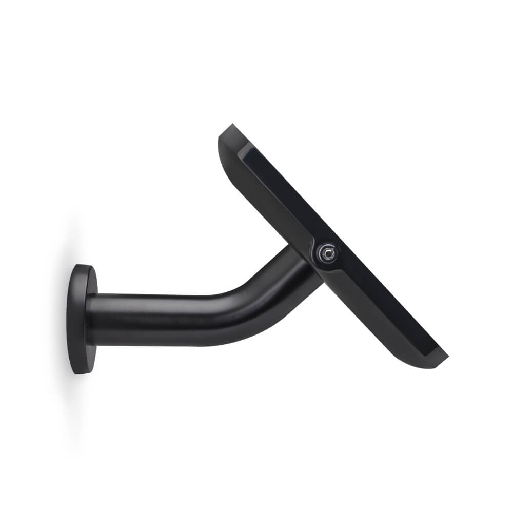 Tablet Stand | Wall 45 Black | Side