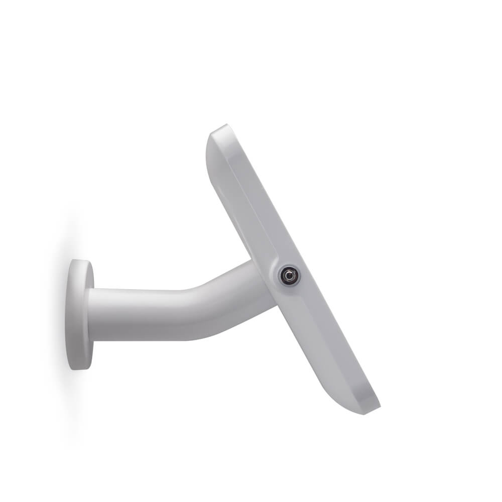 Tablet Stand | Wall 30 White | Side