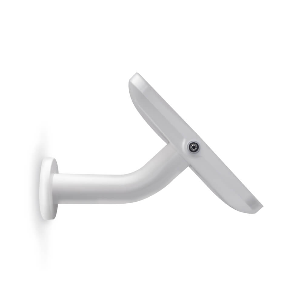 Tablet Stand | Wall 45 White | Side