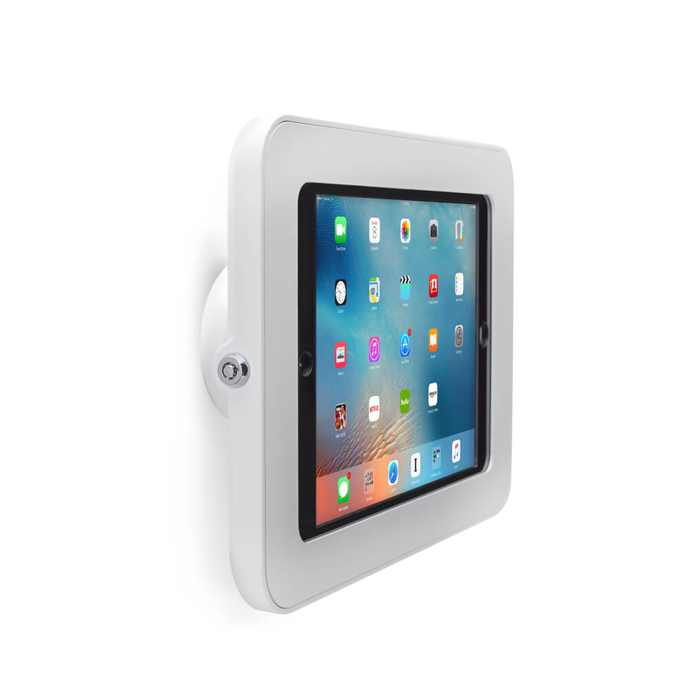 Tablet Stand | Wall 90 White | Front